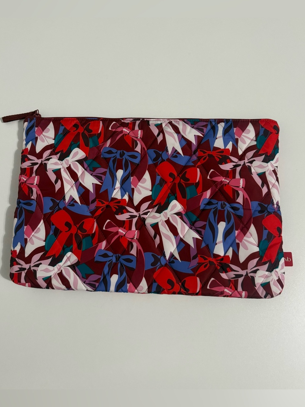 Vera Bradley Laptop Pouch in Ultralight Bow Show NWT